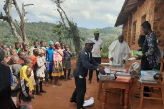 VIVAA distributes School Items in Kumbo